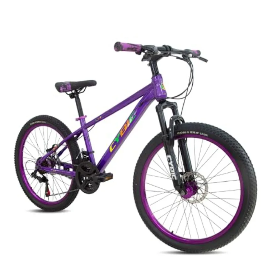 Mountain Bike for off-road trails, aluminum alloy frame, black, 21-speed with dual disc brakes and suspension fork
Mountain Bike for off-road trails, aluminum alloy frame, black, 21-speed with dual disc brakes and suspension fork