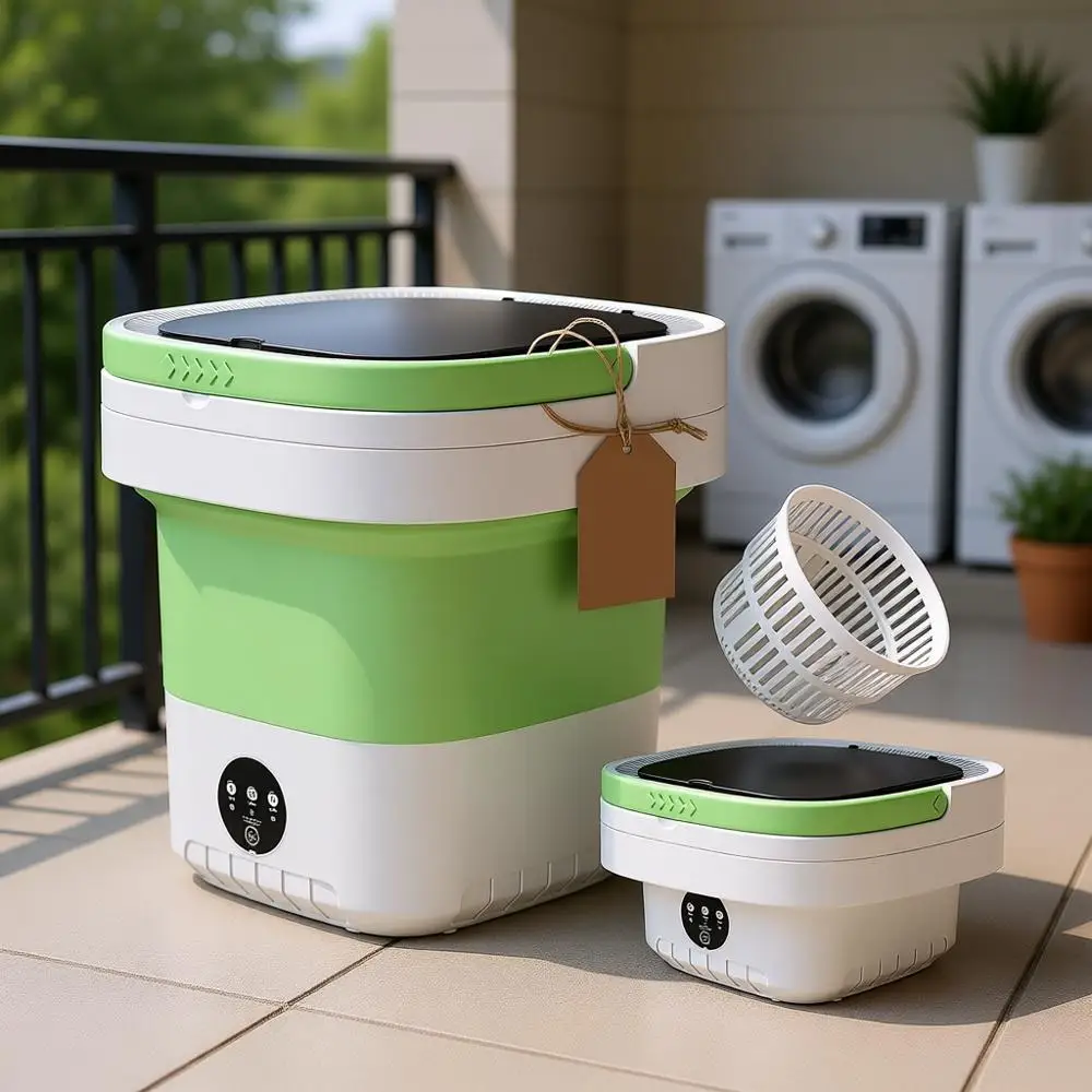 Портативная стиральная машина, мини-стиралка, компактная стиральная машина для одежды, идеально подходит для нижнего белья, детских вещей и небольших деликатных изделий, 3 режима стирки
Портативная стиральная машина, мини-стиралка, компактная стиральная машина для одежды, идеально подходит для нижнего белья, детских вещей и небольших деликатных изделий, 3 режима стирки