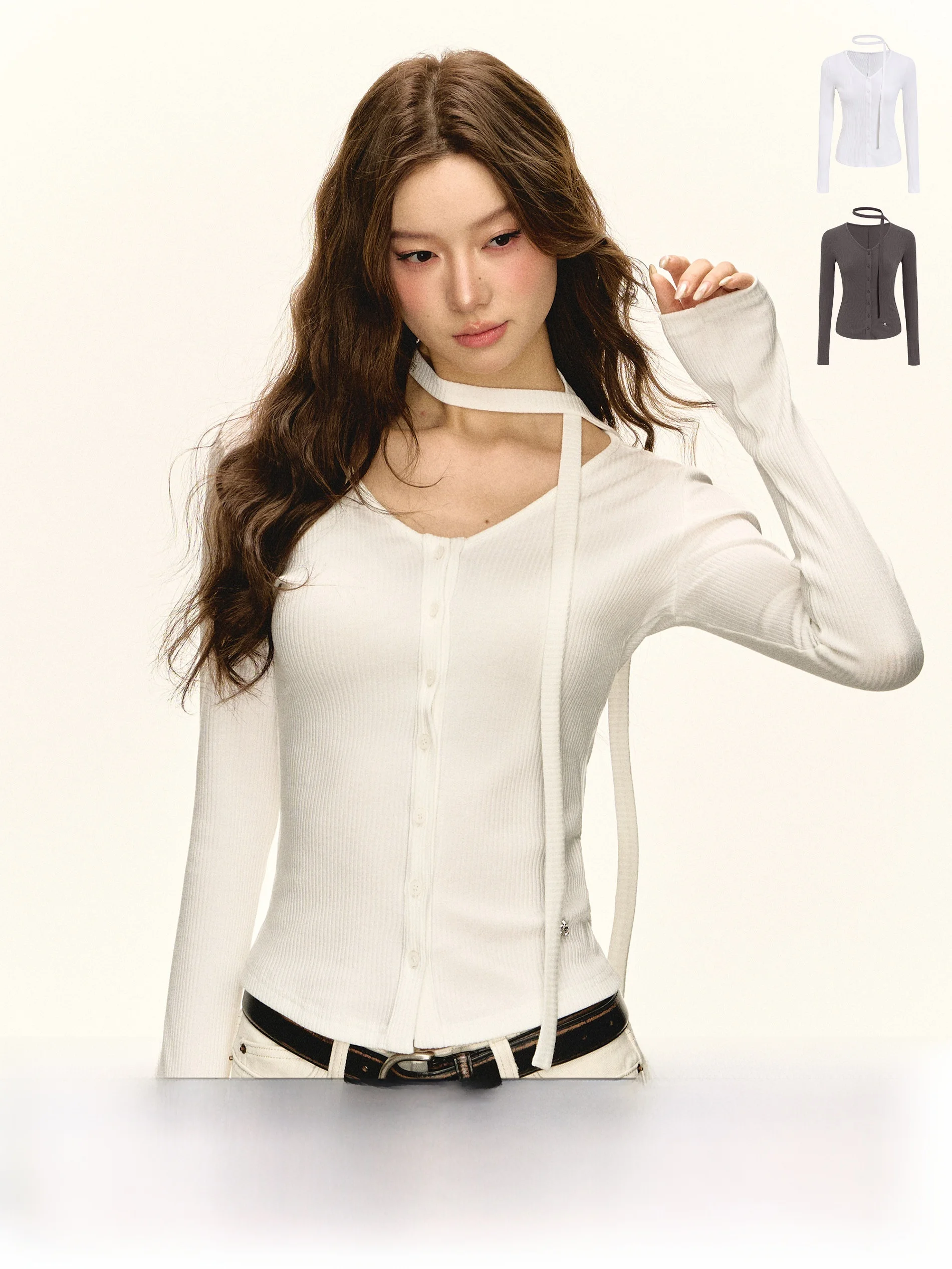 Ariseism American Retro Design Slim Fit Knitted Open Cardigan Women's Autumn New Sle Inner Wear Base irt Street Sle Pol...
Ariseism American Retro Design Slim Fit Knitted Open Cardigan Women's Autumn New Sle Inner Wear Base irt Street Sle Pol...