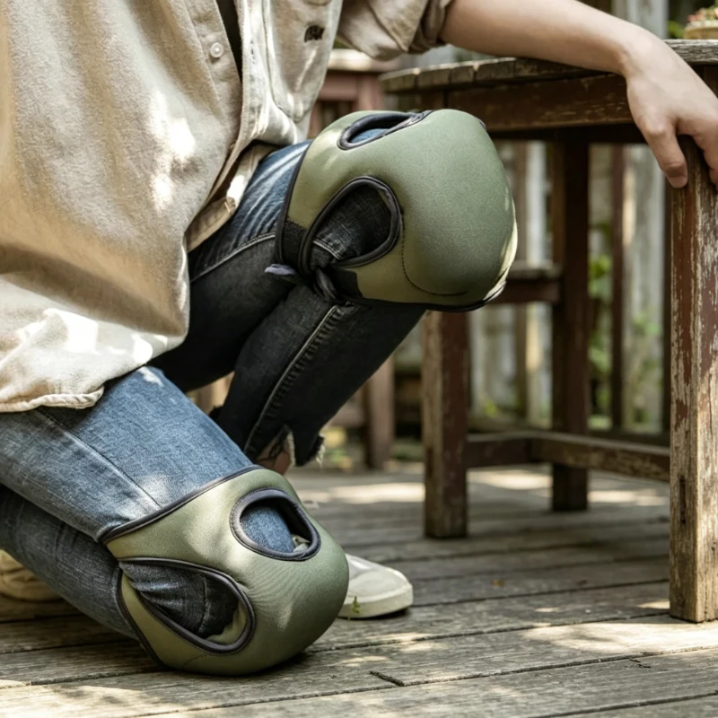 Comfortable Gardening Knee Protectors, Non-Slip Soft Kneepads for Gardener, Cleaning and Floor Scrubbing Work
Comfortable Gardening Knee Protectors, Non-Slip Soft Kneepads for Gardener, Cleaning and Floor Scrubbing Work