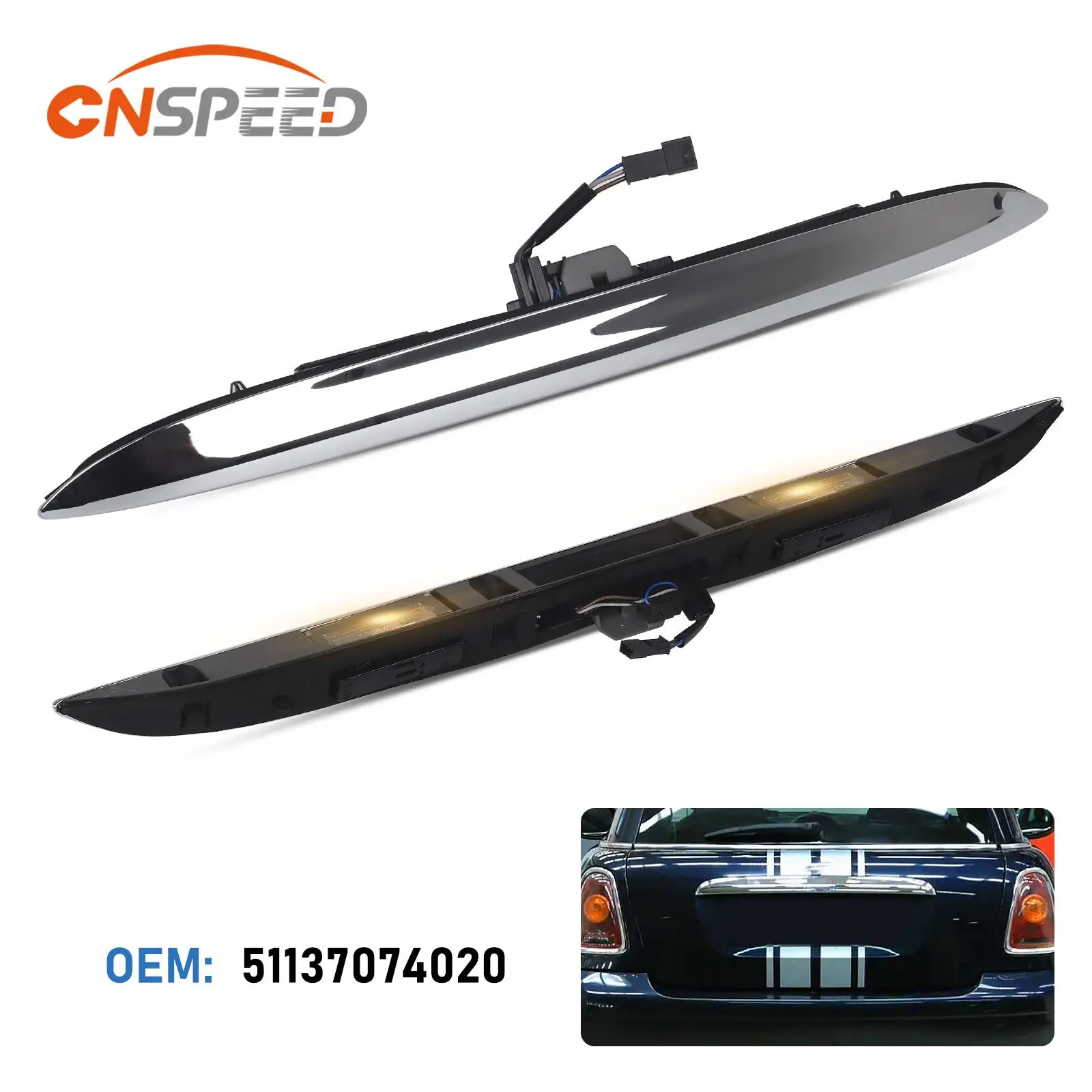CNSPEED 51137074020 New Rear Hatch Grip Handle with Lamp for 2000-2008 BMW Mini Cooper 1.6L R50 R52 R53 51 13 7 074 020 Chromed
CNSPEED 51137074020 New Rear Hatch Grip Handle with Lamp for 2000-2008 BMW Mini Cooper 1.6L R50 R52 R53 51 13 7 074 020 Chromed