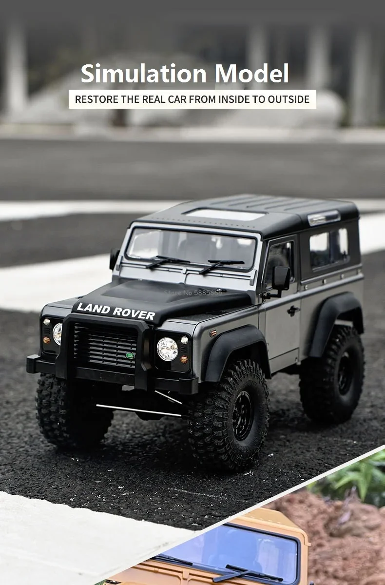 1: 10 4WD High-Speed Off-Road Climbing Remote Control Truck Shock Absorption Controllable LED Lighting Alloy RC Car Toy Gifts
1: 10 4WD High-Speed Off-Road Climbing Remote Control Truck Shock Absorption Controllable LED Lighting Alloy RC Car Toy Gifts