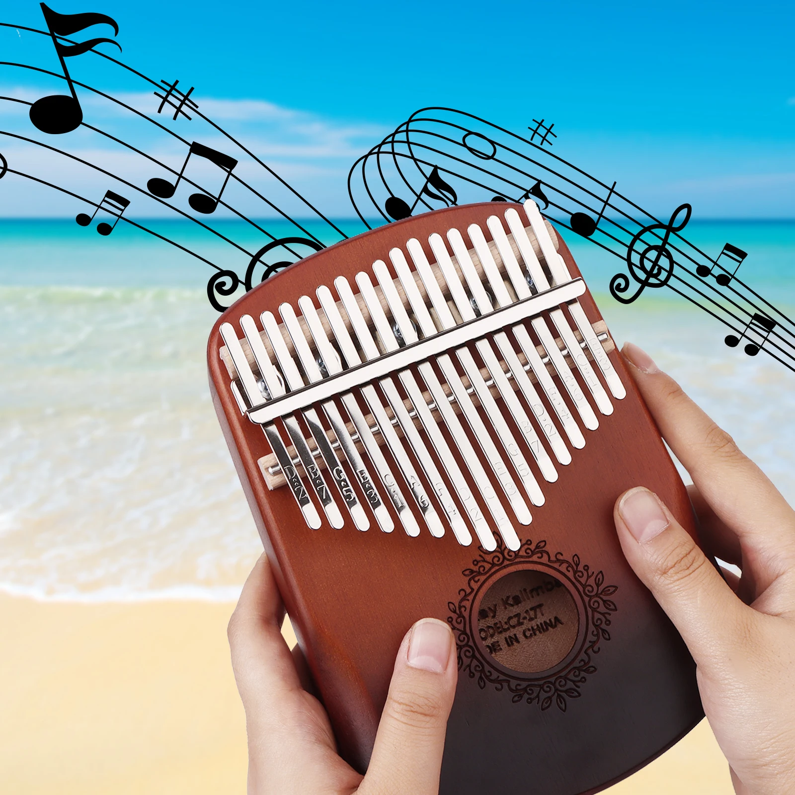 Деревянный музыкальный инструмент Kalimba с 17 клавишами, Kalimba всегда станет прекрасным подарком для тех, кто вам понравился глубоко или вы
Деревянный музыкальный инструмент Kalimba с 17 клавишами, Kalimba всегда станет прекрасным подарком для тех, кто вам понравился глубоко или вы