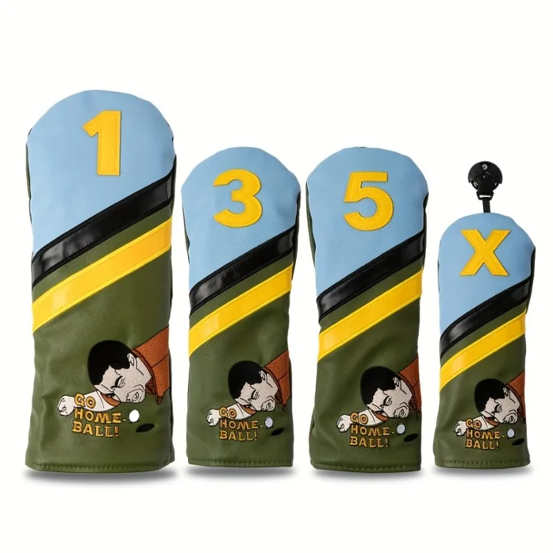 Durable golf club protector with numbered design 1-3-5; scratch-resistant, fashionable golf accessories, golf club protector
Durable golf club protector with numbered design 1-3-5; scratch-resistant, fashionable golf accessories, golf club protector