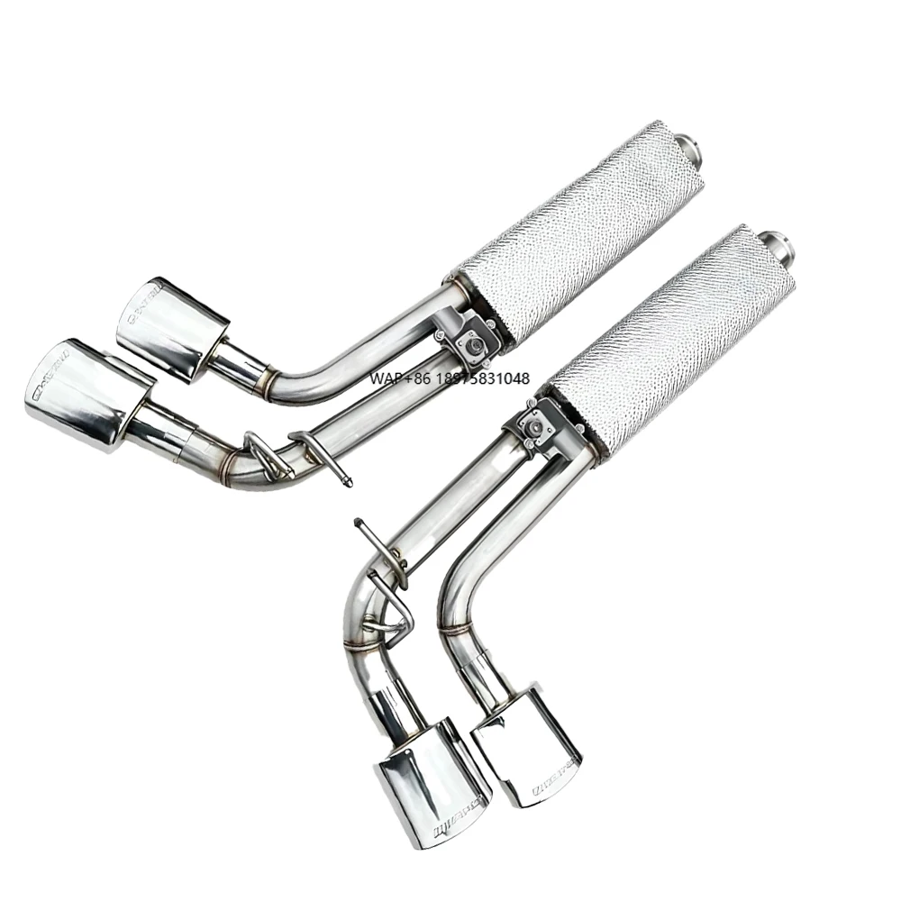 W464 W463A A-Style Exhaust System Stainless Steel Muffler Tip End Pipes for G63 G500 2019y~ Exhaust Tips
W464 W463A A-Style Exhaust System Stainless Steel Muffler Tip End Pipes for G63 G500 2019y~ Exhaust Tips