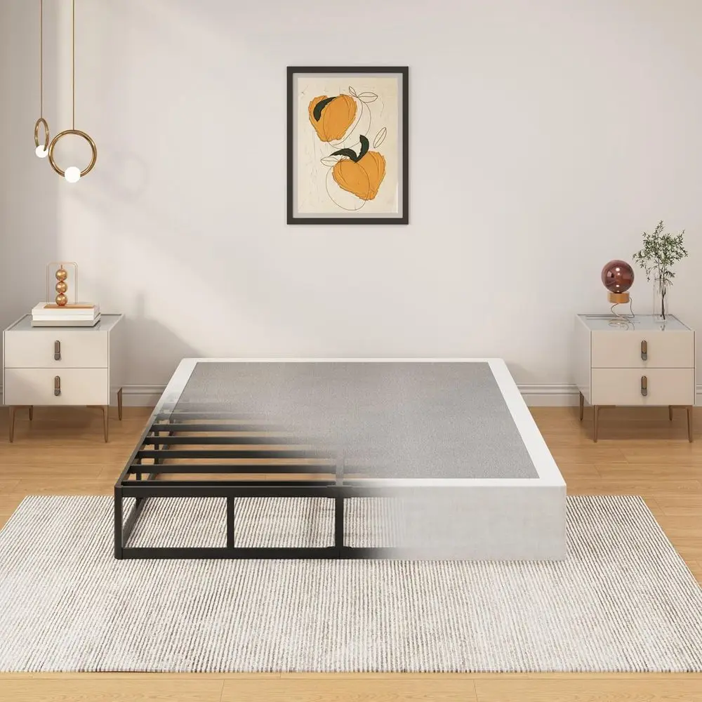 10 Inch Heavy Duty Metal Box Spring for Queen Bed with Fabric Cover, Mattress Support, Easy Assembly
10 Inch Heavy Duty Metal Box Spring for Queen Bed with Fabric Cover, Mattress Support, Easy Assembly