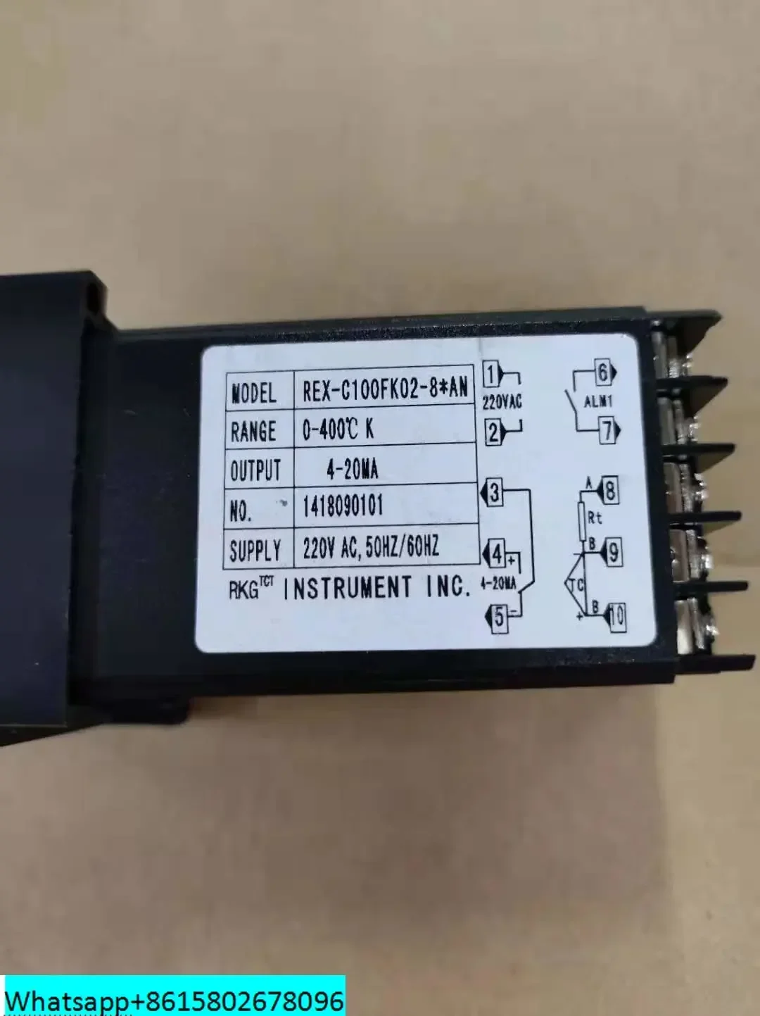 Термостат REX-C100FK02-8 * 4-20MA Термостат Presisi Tinggi Cerdas REX-C100FK02
Термостат REX-C100FK02-8 * 4-20MA Термостат Presisi Tinggi Cerdas REX-C100FK02