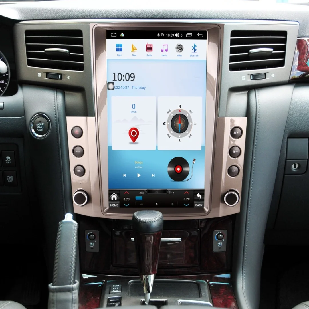 Qualcomm For Lexus LX570 2007~2015 Android Auto Carplay Car Radio Stereo Automotive Multimedia Player GPS Navigation Head Unit
Qualcomm For Lexus LX570 2007~2015 Android Auto Carplay Car Radio Stereo Automotive Multimedia Player GPS Navigation Head Unit