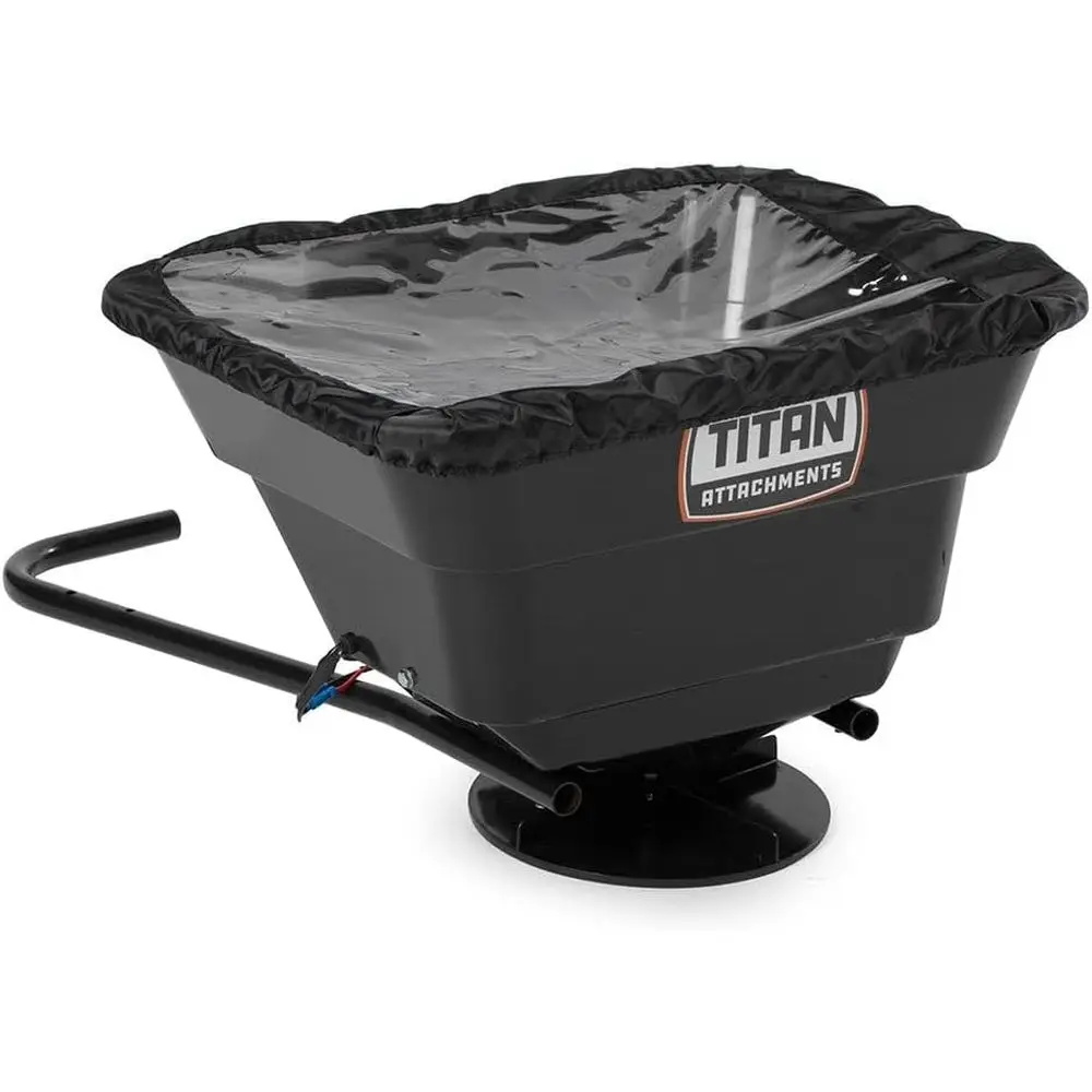 12-Ton ATV/UTV Broadcast Spreader, 80 LB Capacity, Versatile Mounting for Utility Vehicles, Seed Spreader with Rain Cover
12-Ton ATV/UTV Broadcast Spreader, 80 LB Capacity, Versatile Mounting for Utility Vehicles, Seed Spreader with Rain Cover