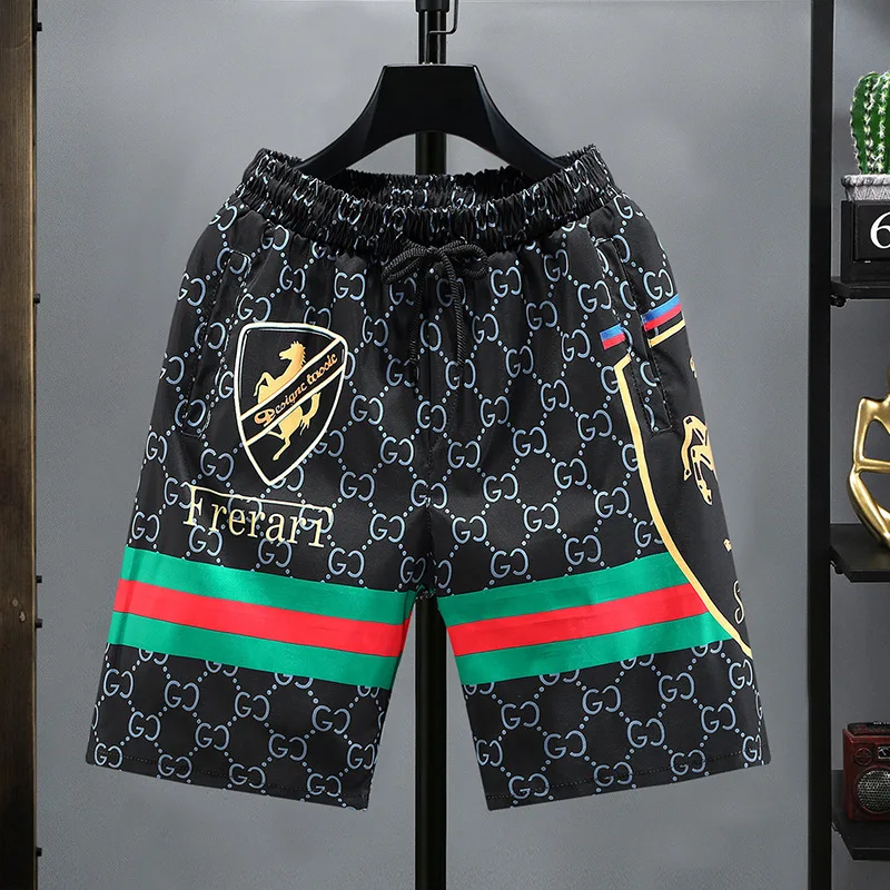 New Trendy Men's Spring and Summer Beach Pants Men's Sports Shorts Men's Casual 5-point Straight Leg Pants Trendy Short Pant
New Trendy Men's Spring and Summer Beach Pants Men's Sports Shorts Men's Casual 5-point Straight Leg Pants Trendy Short Pant
