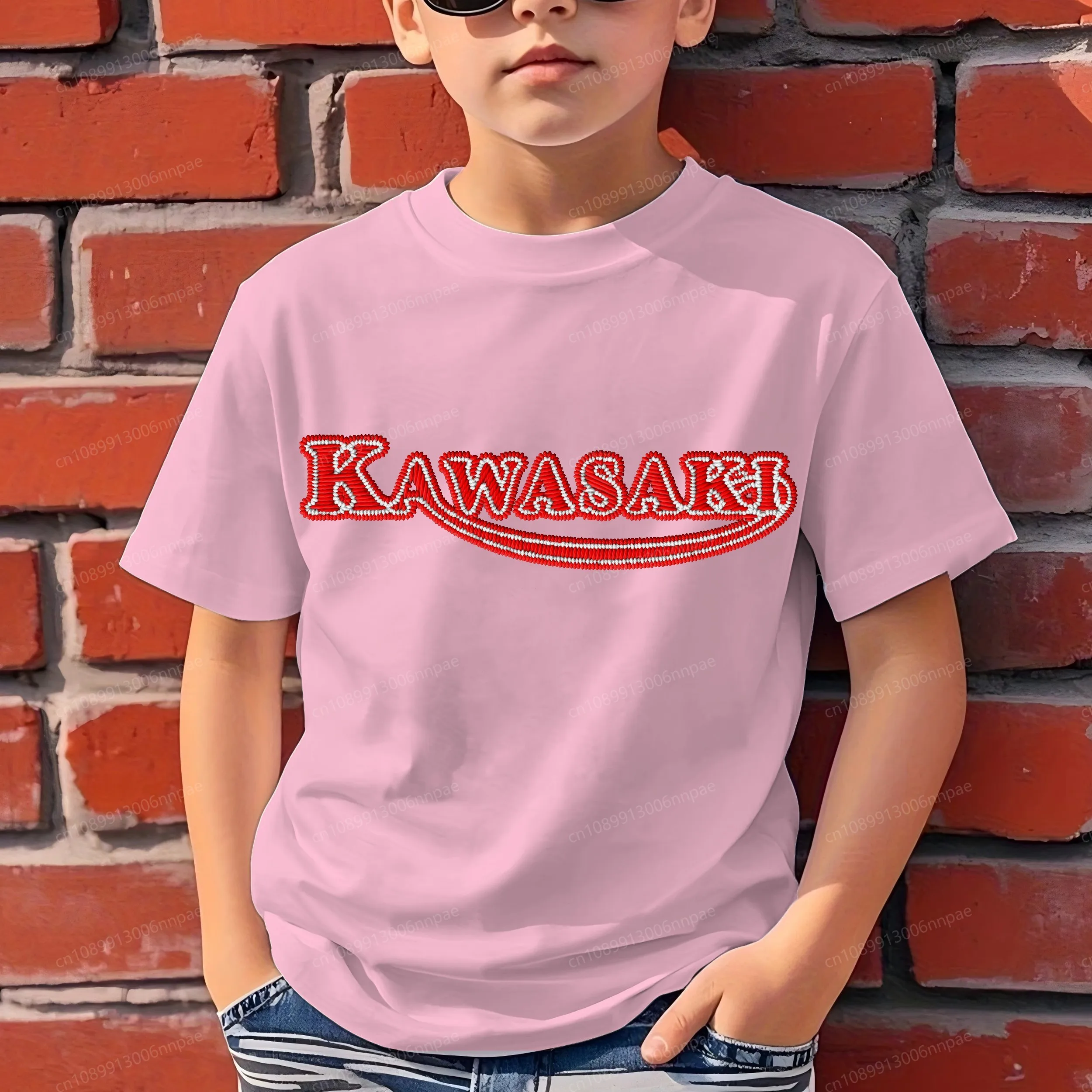 T-shirt Children's Clothing Boys Embroidery Kawasaki 3D Printing Pure Cotton Top Texture Summer Clothes O-neck T-shirts Boy Kids
T-shirt Children's Clothing Boys Embroidery Kawasaki 3D Printing Pure Cotton Top Texture Summer Clothes O-neck T-shirts Boy Kids