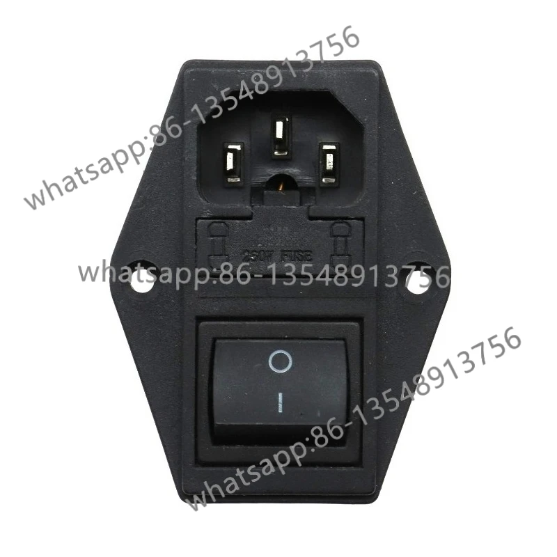 3-In-1 socket with switch insurance, power filter CW2B-10A-T
3-In-1 socket with switch insurance, power filter CW2B-10A-T