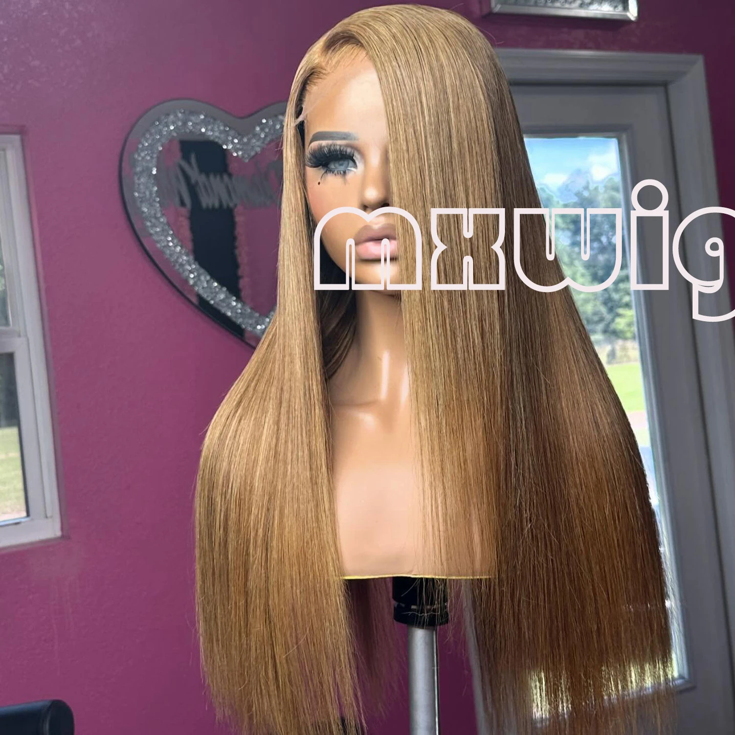 MXWIG Synthetic Hair Straight Honey Blonde Glueless 13X4 Lace Front Wig For Black Women Preplucked Daily Fiber Cosplay
MXWIG Synthetic Hair Straight Honey Blonde Glueless 13X4 Lace Front Wig For Black Women Preplucked Daily Fiber Cosplay
