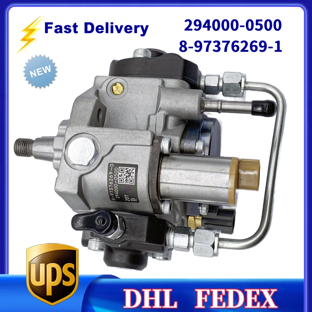 294000-0500 Diesel Fuel Injection Pump 8-97376269-1 Fuel Pump for ISUZU S4400
294000-0500 Diesel Fuel Injection Pump 8-97376269-1 Fuel Pump for ISUZU S4400