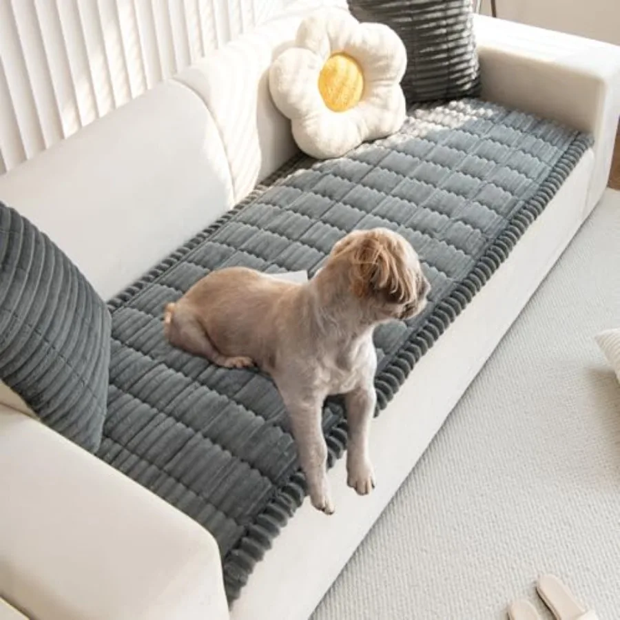 Pet Couch Covers for Sofa Slipcovers Couch Protector for Dogs Washable Cushion Cover, Sofa Pad Blanket Furniture,,27in*71in
Pet Couch Covers for Sofa Slipcovers Couch Protector for Dogs Washable Cushion Cover, Sofa Pad Blanket Furniture,,27in*71in