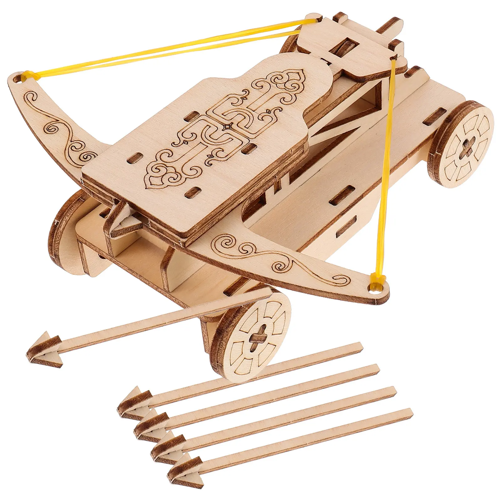 1Set DIY Catapult Chariot Wooden Assembly Educational Plaything Science Project Learning Kit Stem Build for Students Teens
1Set DIY Catapult Chariot Wooden Assembly Educational Plaything Science Project Learning Kit Stem Build for Students Teens