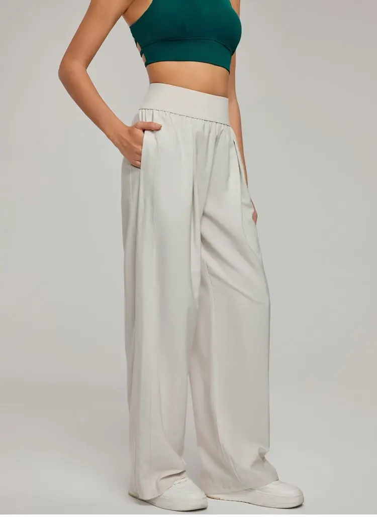 Women's Wide Leg Pants High Waist Loose Trousers Spring Summer Casual Yoga Pants Slimming Draping Breathable Gym Lounge Pants
Women's Wide Leg Pants High Waist Loose Trousers Spring Summer Casual Yoga Pants Slimming Draping Breathable Gym Lounge Pants