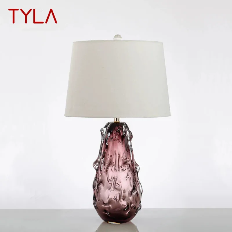 TYLA Nordic Glaze Table Lamp Modern Art Iiving Room Bedroom Study Hotel LED Personality Originality Desk Light
TYLA Nordic Glaze Table Lamp Modern Art Iiving Room Bedroom Study Hotel LED Personality Originality Desk Light