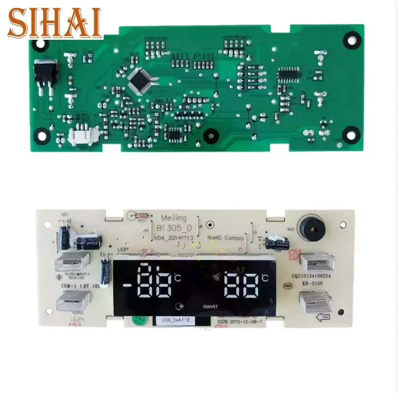 used for MeiLing Refrigerator Computer board B1305.4-2(A1) Display panel touchpad Power supply board Control board
used for MeiLing Refrigerator Computer board B1305.4-2(A1) Display panel touchpad Power supply board Control board
