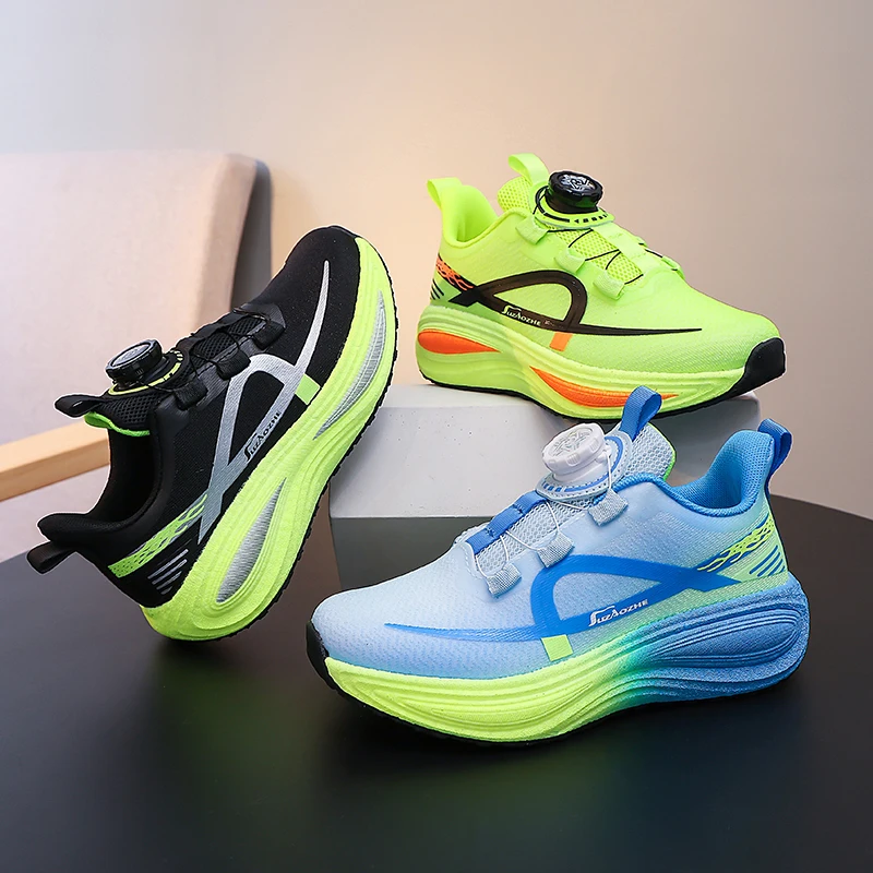 Childrens Sports Shoes New Fashionable Elastic Comfortable Boys Sports Training Shoes Soft Lightweight Non Slip Running Shoes
Childrens Sports Shoes New Fashionable Elastic Comfortable Boys Sports Training Shoes Soft Lightweight Non Slip Running Shoes