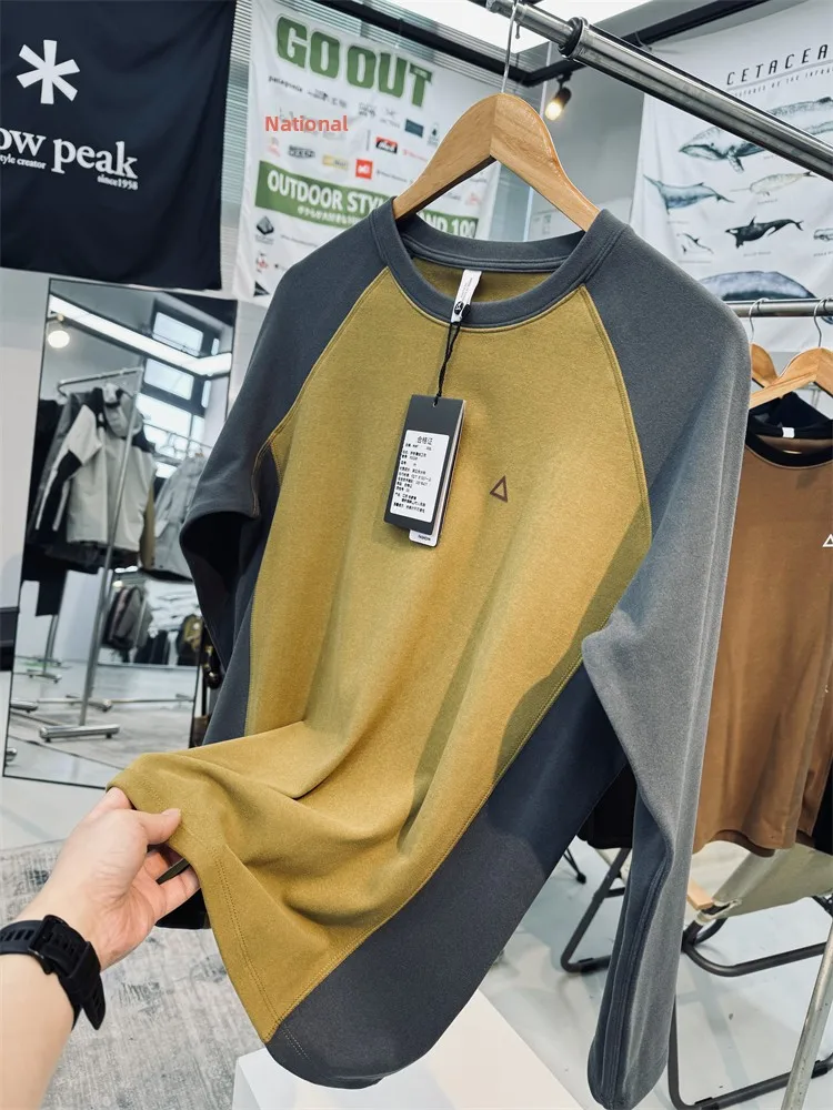 Double-Sided Merino Self-Heating Sport Outdoor Middle Layer Hoodie Shoulder Sleeve Color Block round Neck Pullover Sweatshirt
Double-Sided Merino Self-Heating Sport Outdoor Middle Layer Hoodie Shoulder Sleeve Color Block round Neck Pullover Sweatshirt