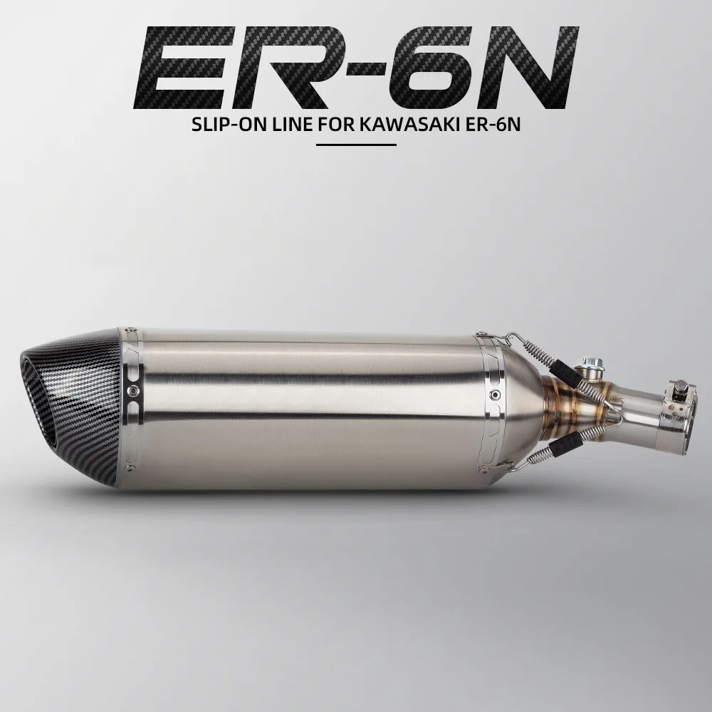 ER6F Exhaust Muffler For Kawasaki ER6N ER-6F/6N 2006-2023 Motorcycle Exhausts Slip on Line Racing R77 Tail Tube with DB Killer
ER6F Exhaust Muffler For Kawasaki ER6N ER-6F/6N 2006-2023 Motorcycle Exhausts Slip on Line Racing R77 Tail Tube with DB Killer