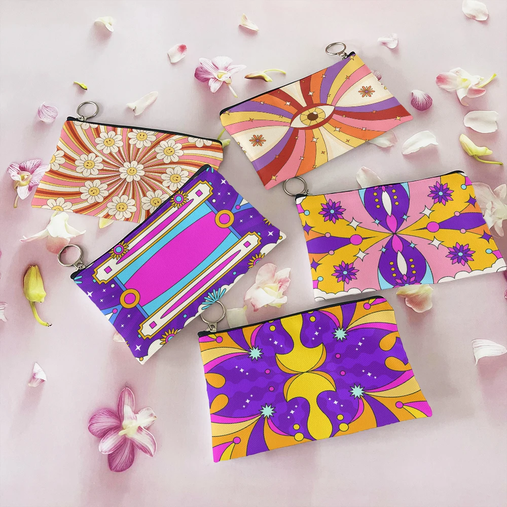ewly Women Coin Purse 3D Print Geometric Pattern Sunflower Fashion Small Cosmetic Bag Coin Earphone Storage zipper Bag
ewly Women Coin Purse 3D Print Geometric Pattern Sunflower Fashion Small Cosmetic Bag Coin Earphone Storage zipper Bag