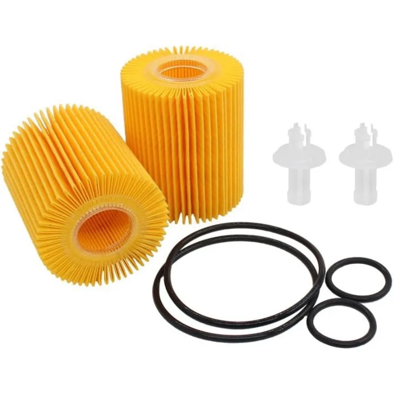 2PCS 04152-YZZA5 Engine Oil Filter Element with Gasket Seal O-ring for Lexus IS250 IS350 GS350 Toyota 4Runner FJ Cruiser Tundra
2PCS 04152-YZZA5 Engine Oil Filter Element with Gasket Seal O-ring for Lexus IS250 IS350 GS350 Toyota 4Runner FJ Cruiser Tundra
