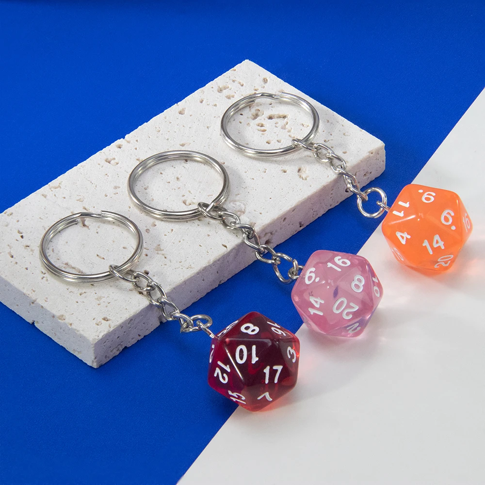 Забавный брелок для ключей D20
Забавный брелок для ключей D20