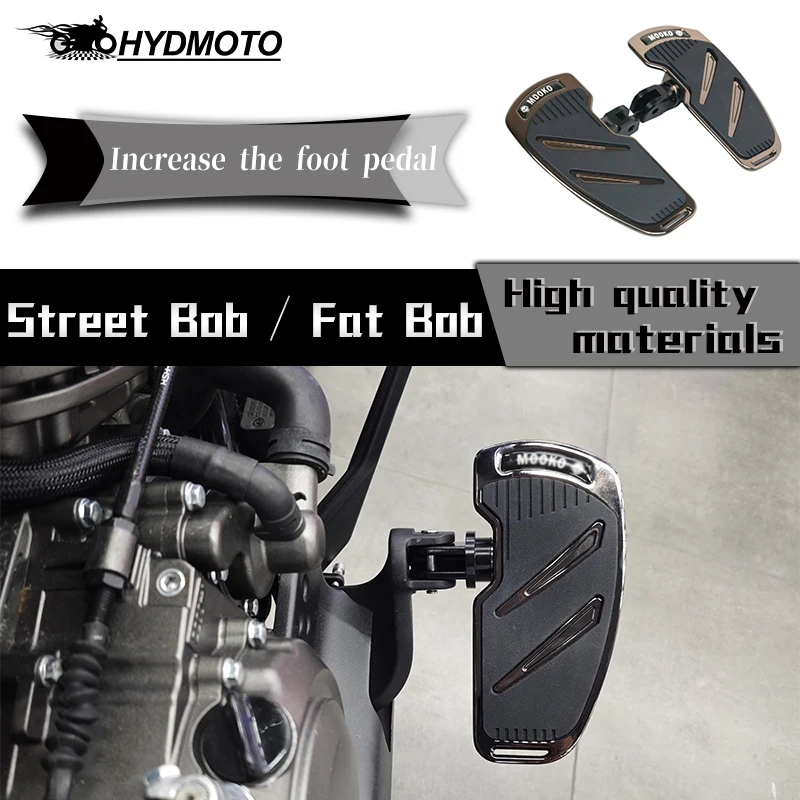Motorcycle Driver Footboard Rider Footpegs Footrests Accessories For Harley-Davidson Street Bob Fat Bob STREET BOB FAT BOB
Motorcycle Driver Footboard Rider Footpegs Footrests Accessories For Harley-Davidson Street Bob Fat Bob STREET BOB FAT BOB