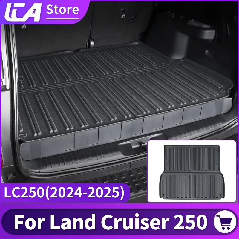 Для Land Cruiser Prado LC 250 2024-2025 250 коврик для хвостового ящика, аксессуары для интерьера, защита окружающей среды, водонепроницаемый коврик для багажника J250
Для Land Cruiser Prado LC 250 2024-2025 250 коврик для хвостового ящика, аксессуары для интерьера, защита окружающей среды, водонепроницаемый коврик для багажника J250