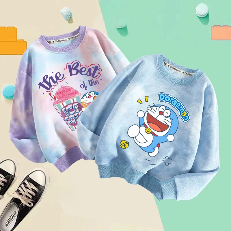 New Doraemon Boy Girl Sweatshirt Kids Thin Fleece Hoodie Cute Pullover Kawaii Cartoon Long Sleeves Spring Clothes Baby Tops Gift
New Doraemon Boy Girl Sweatshirt Kids Thin Fleece Hoodie Cute Pullover Kawaii Cartoon Long Sleeves Spring Clothes Baby Tops Gift