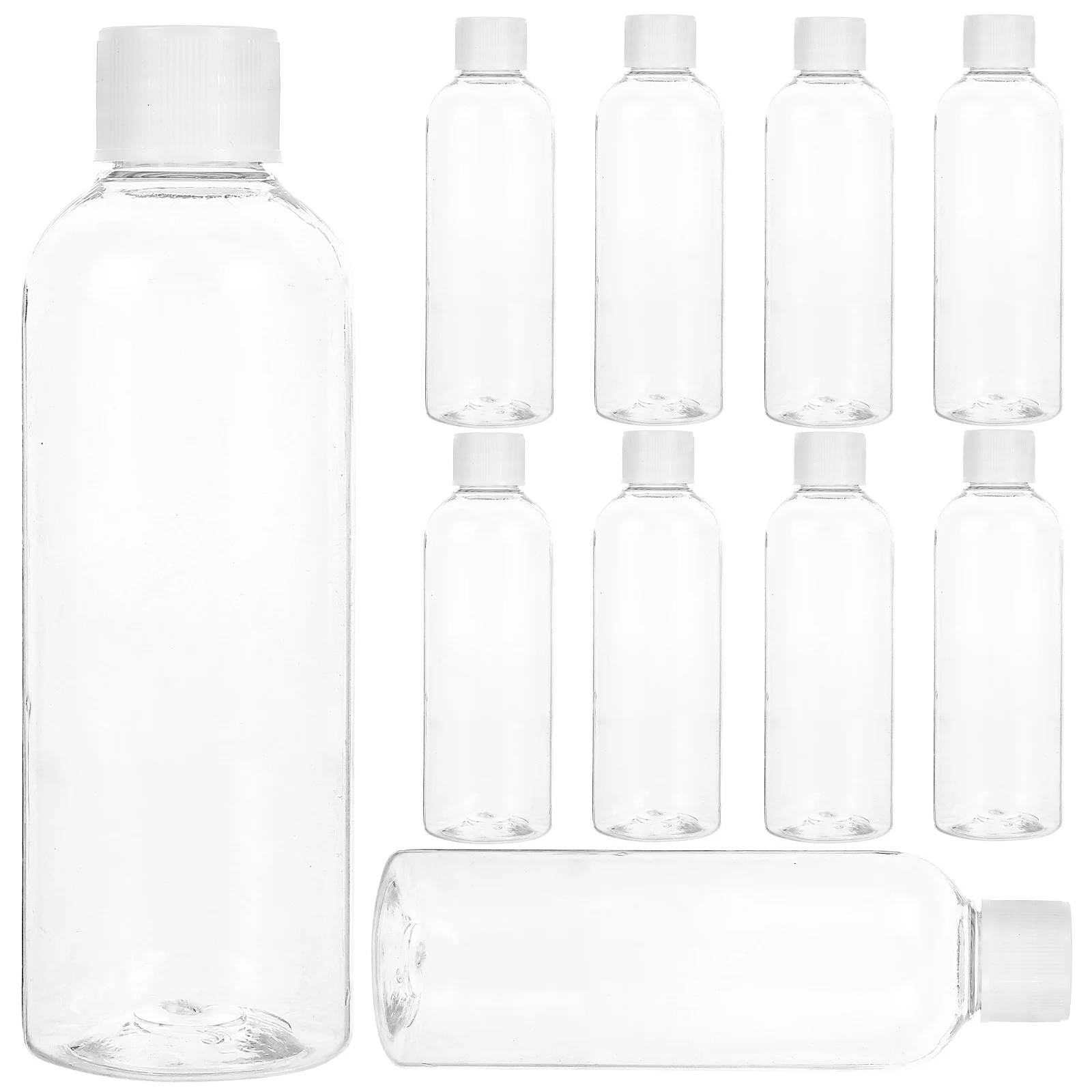 10 Pcs Plastic Bottle Refillable Travel Size Bottles Traveling Airless Pump Lotion Dispenser Lid
10 Pcs Plastic Bottle Refillable Travel Size Bottles Traveling Airless Pump Lotion Dispenser Lid