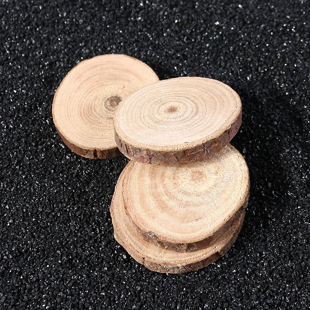 100pcs Wood Slices Natural Round Chips Handmade DIY Crafts Photo Props Decorations Bark Surrounding Pine Slice Table Numbers
100pcs Wood Slices Natural Round Chips Handmade DIY Crafts Photo Props Decorations Bark Surrounding Pine Slice Table Numbers