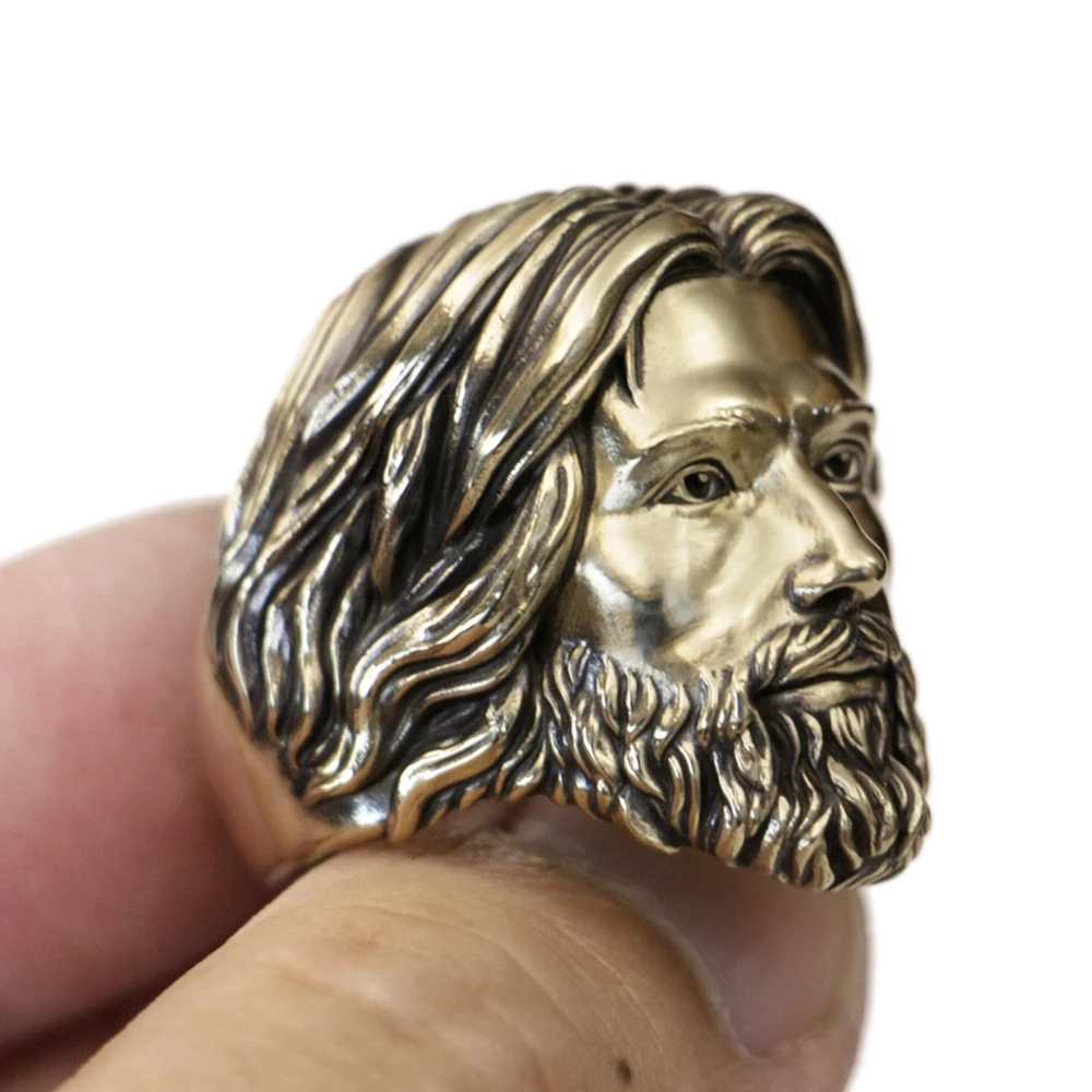 Латунное кольцо «Иисус Христос» Детали Байкерские украшения в стиле панк BR465 Размер США 8 ~ 15
Латунное кольцо «Иисус Христос» Детали Байкерские украшения в стиле панк BR465 Размер США 8 ~ 15