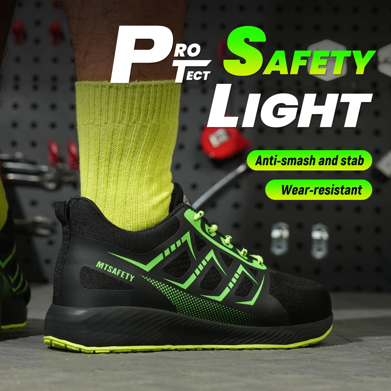 Steel head breathable anti-smash anti-stabbing safety shoes four seasons models lightweight chip-resistant work shoes for men
Steel head breathable anti-smash anti-stabbing safety shoes four seasons models lightweight chip-resistant work shoes for men