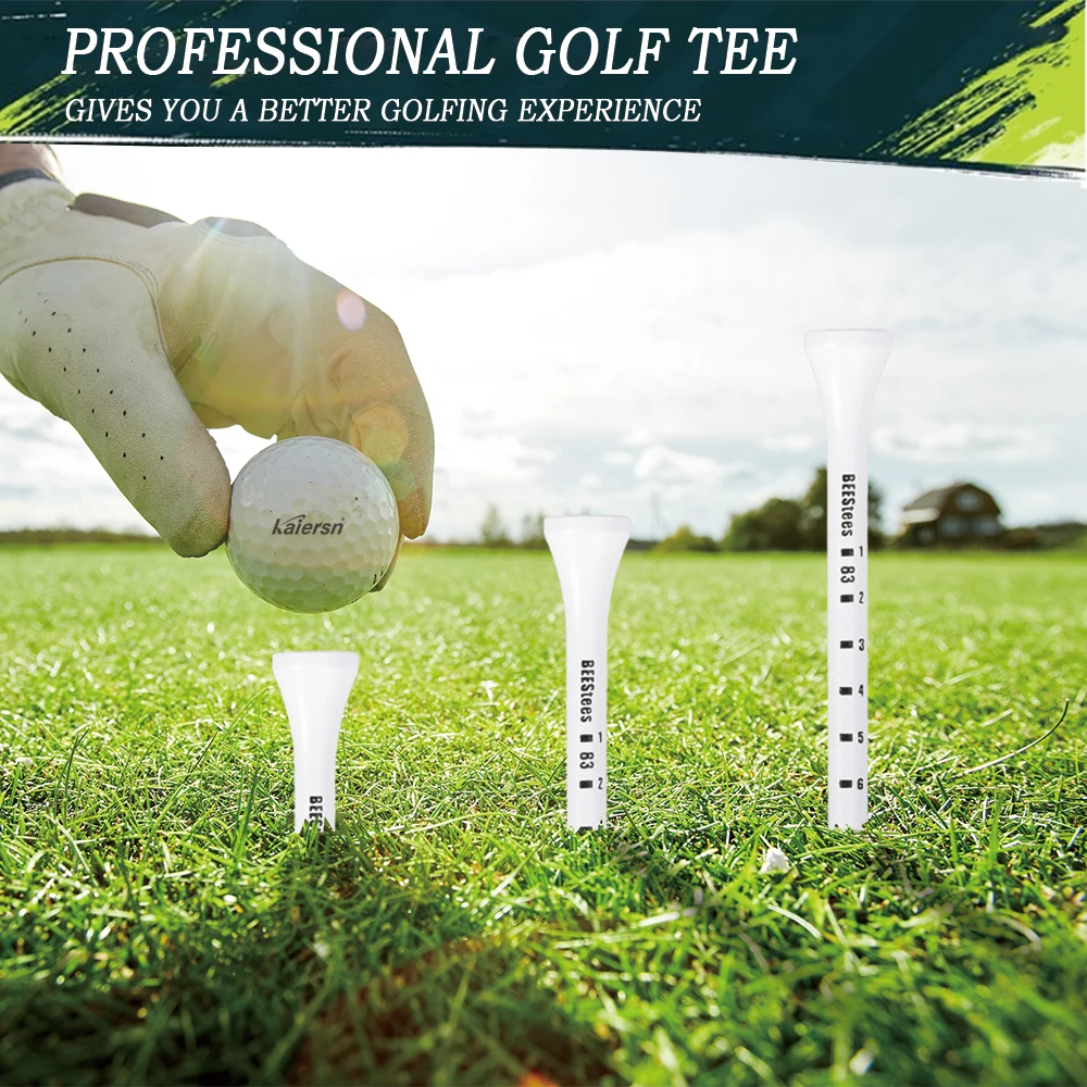 50pcs Premium Wooden Golf Tees with Height Markers - Non-slip Design for Perfect Ball Position Durable Golf Accessories
50pcs Premium Wooden Golf Tees with Height Markers - Non-slip Design for Perfect Ball Position Durable Golf Accessories
