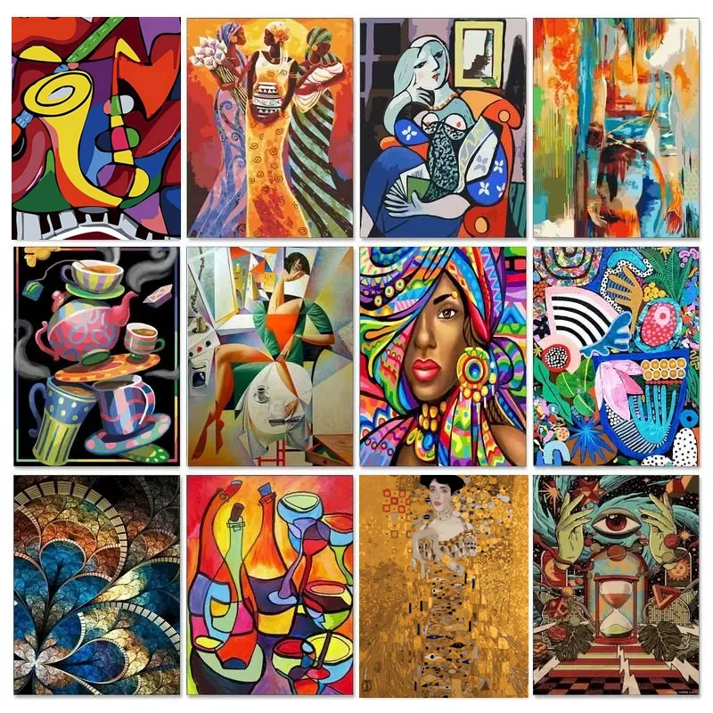 GATYZTORY Modern Painting By Numbers For Adults With Frame 60x75cm Abstract Picture On Number Wall Art For Diy Gift
GATYZTORY Modern Painting By Numbers For Adults With Frame 60x75cm Abstract Picture On Number Wall Art For Diy Gift