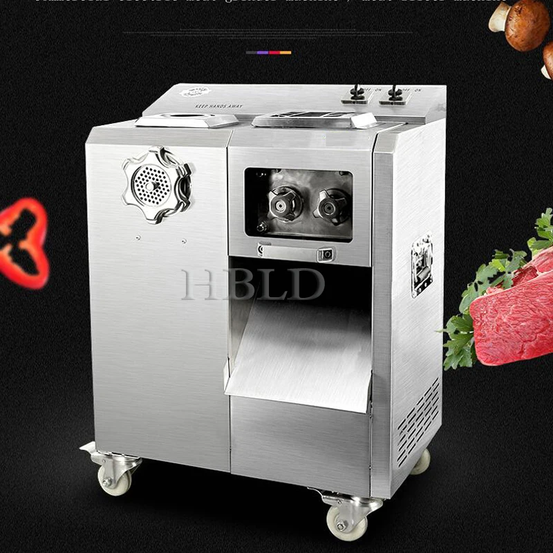 Commercial Meat Grinder Stainless Steel Slice Sausage Machine 220V
Commercial Meat Grinder Stainless Steel Slice Sausage Machine 220V