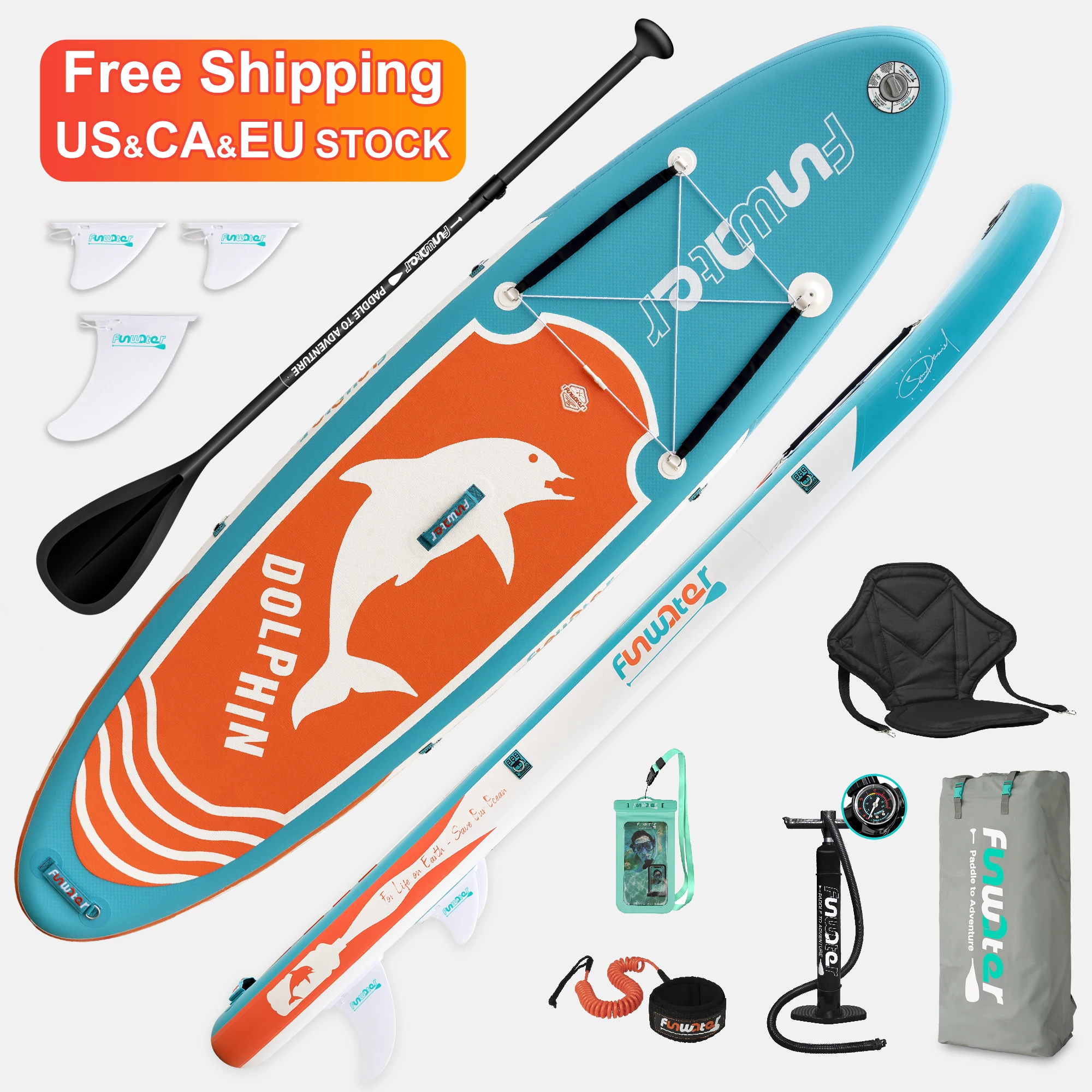 FUNWATER Free Shipping Dropshipping OEM Sup Paddle Board Wholesale Stand Up Paddle Boards Inflatable Watersports Paddlesurf
FUNWATER Free Shipping Dropshipping OEM Sup Paddle Board Wholesale Stand Up Paddle Boards Inflatable Watersports Paddlesurf