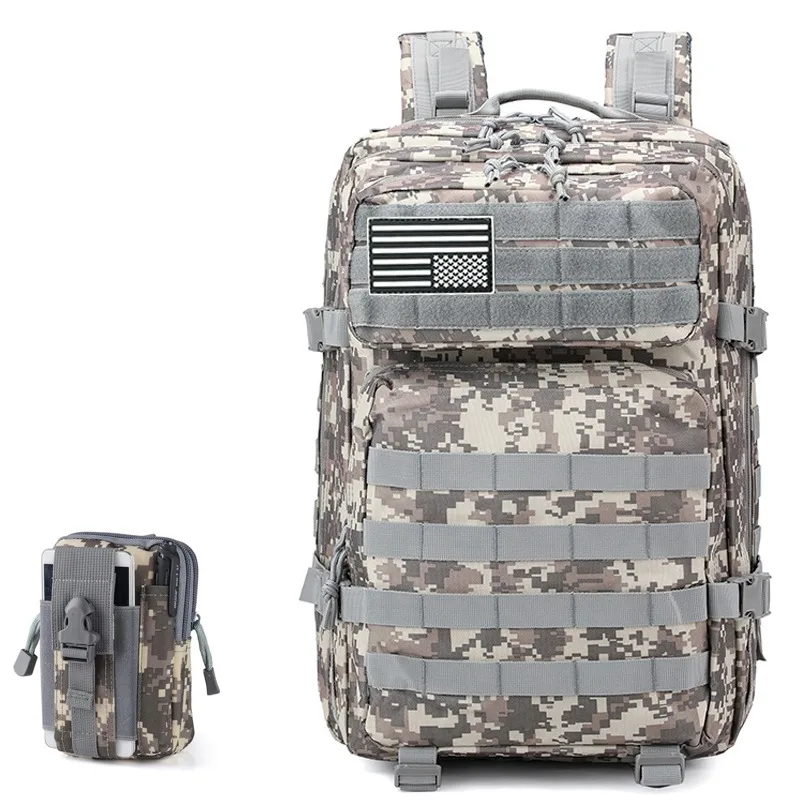 SportsHikingBagCampingDoubleShoulderBag Multifunctional Large Capacity Assault BagGive the Seventh Tactical Backpack
SportsHikingBagCampingDoubleShoulderBag Multifunctional Large Capacity Assault BagGive the Seventh Tactical Backpack