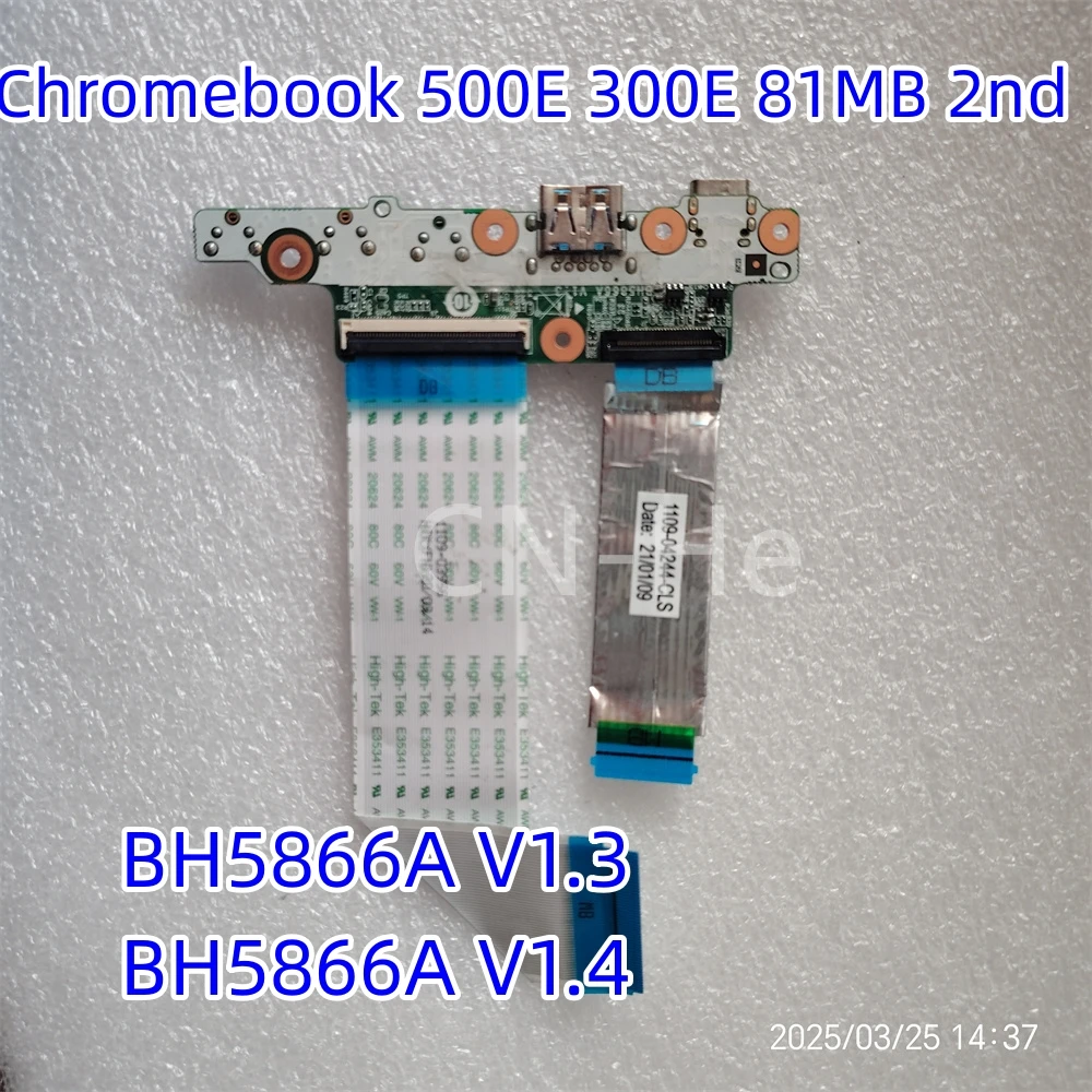 Оригинальный BH5866A V1.3 BH5866A V1.4 для Lenovo Chromebook 500E 300E 81MB 2-го поколения ноутбука USB 3,0 разъем кнопка питания плата
Оригинальный BH5866A V1.3 BH5866A V1.4 для Lenovo Chromebook 500E 300E 81MB 2-го поколения ноутбука USB 3,0 разъем кнопка питания плата