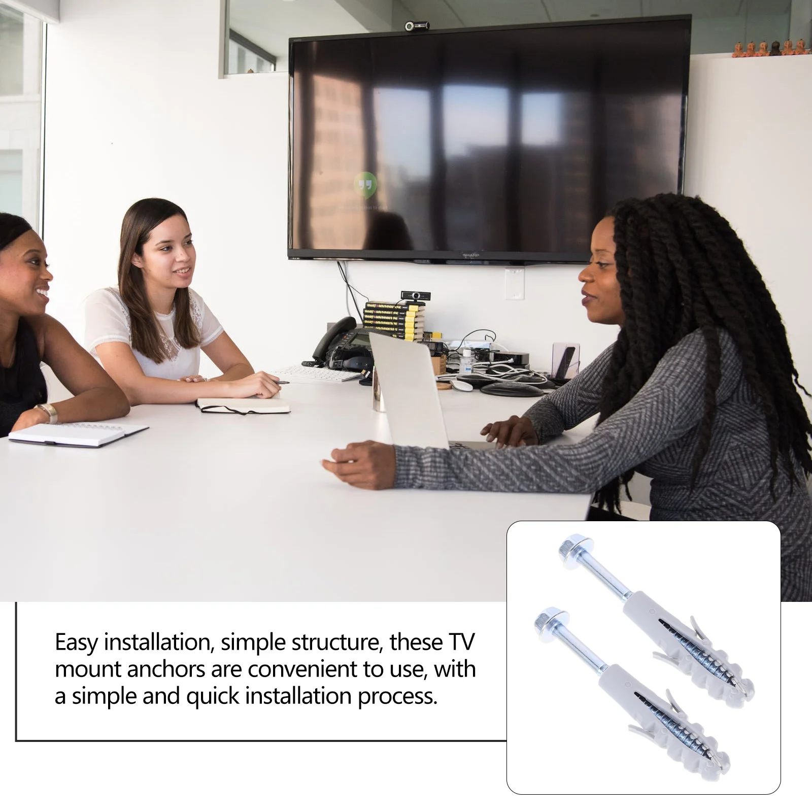10 set Mount Anchors Screws Kit Wall Brackets Expansion Drywall Heavy Duty Fasteners Exhaust Hood Installation Hardware Stand
10 set Mount Anchors Screws Kit Wall Brackets Expansion Drywall Heavy Duty Fasteners Exhaust Hood Installation Hardware Stand