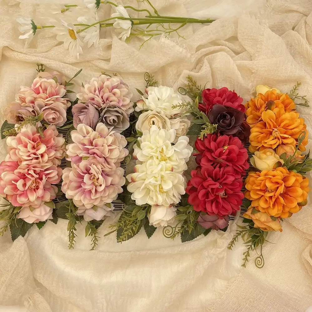 Creative Flower Flower Hair Comb Side Clip Hair Clip Flower Hairpin Thailand Styling Tools Wedding Bride Accessories Children
Creative Flower Flower Hair Comb Side Clip Hair Clip Flower Hairpin Thailand Styling Tools Wedding Bride Accessories Children