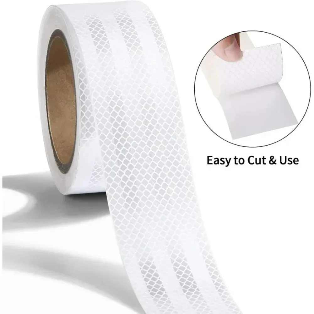 Micro Prismatic Sheeting Reflective Tape Waterproof Adhesive Reflector Film for Automotive Motorcycle Truck Wide5CM and Long10CM
Micro Prismatic Sheeting Reflective Tape Waterproof Adhesive Reflector Film for Automotive Motorcycle Truck Wide5CM and Long10CM