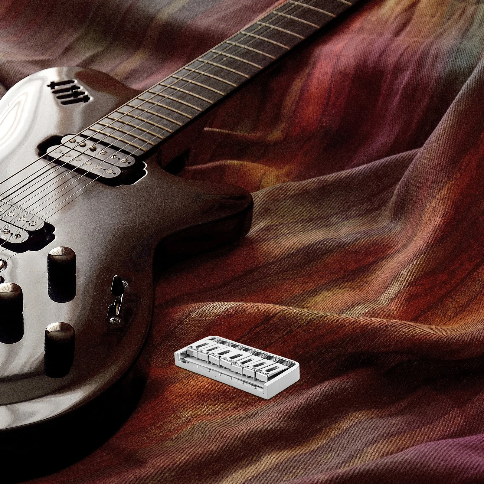 Electric Guitar Bridge Tremolo Accessories Replacement Saddle Zinc Alloy Tailpiece
Electric Guitar Bridge Tremolo Accessories Replacement Saddle Zinc Alloy Tailpiece