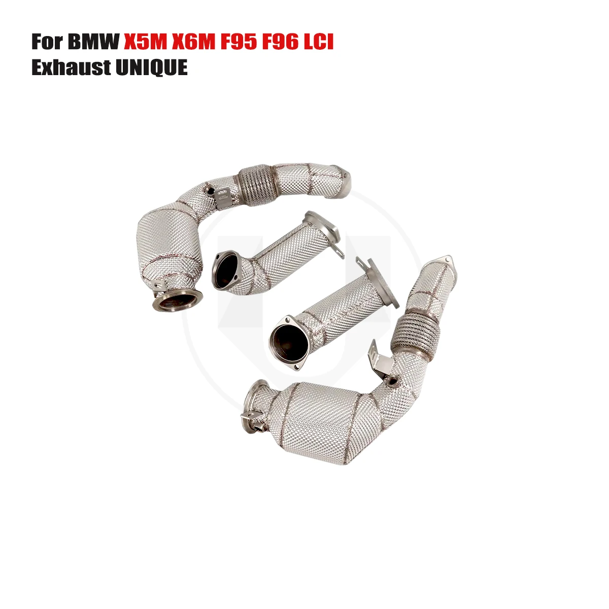 UNIQUE for 2024+BMW X5M X6M 4.4T Lic ss304 high performance exhaust downpipe exhuast pipe for cars
UNIQUE for 2024+BMW X5M X6M 4.4T Lic ss304 high performance exhaust downpipe exhuast pipe for cars