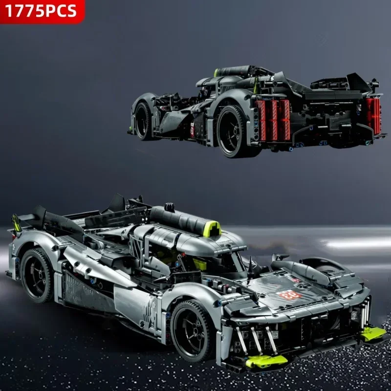 Supercar Blocks 1775pcs 9X8 24H Super Racing Car Leo Mans Building Toys Hybrid Hypercar Model Kids Adult Gifts Compatible 42156 
Supercar Blocks 1775pcs 9X8 24H Super Racing Car Leo Mans Building Toys Hybrid Hypercar Model Kids Adult Gifts Compatible 42156