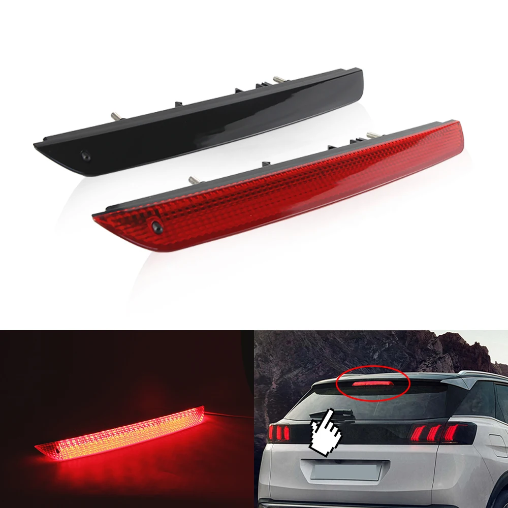 1×for Citroen C4/Picasso II DS6/Opel X/Peugeot 2008 308 3008 508 LED Third Brake Lights 3rd High Level Rear Stop Lamps Taillight
1×for Citroen C4/Picasso II DS6/Opel X/Peugeot 2008 308 3008 508 LED Third Brake Lights 3rd High Level Rear Stop Lamps Taillight