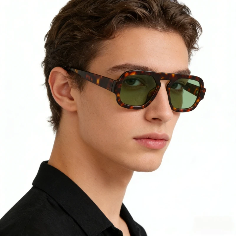 2026 New Fashion Square Frame Sunglasses Unisex New Vintage-Style Shades Outdoor Sports Travel UV Protection Glasses UV400
2026 New Fashion Square Frame Sunglasses Unisex New Vintage-Style Shades Outdoor Sports Travel UV Protection Glasses UV400